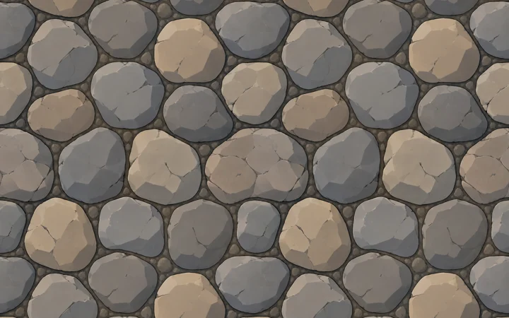 A seamless stone texture repeated 2 by 2