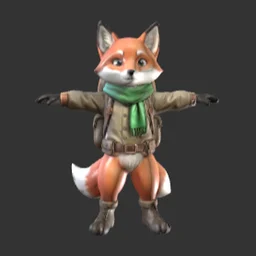 a fox adventurer